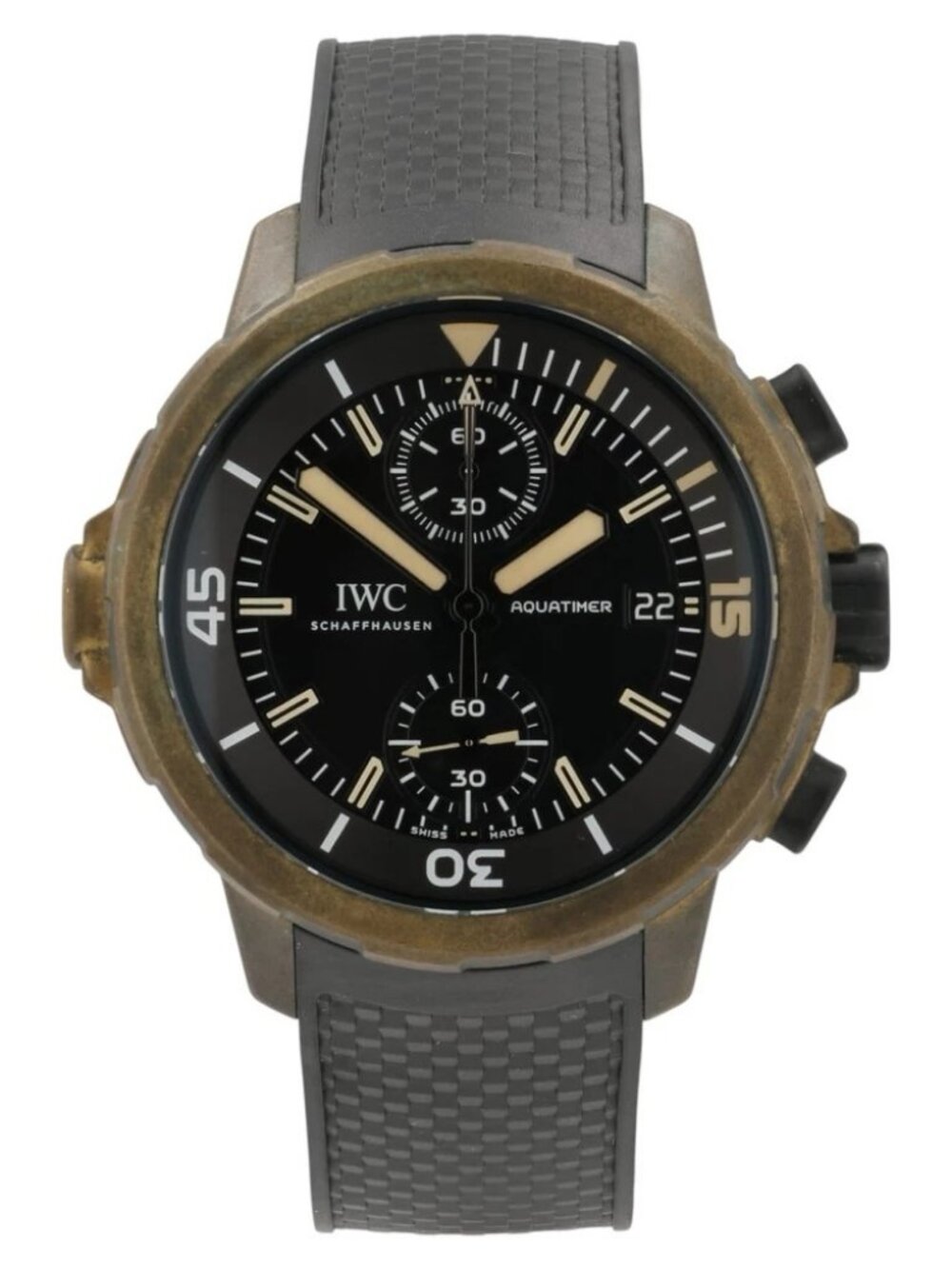 IWC Bronze Aquatimer Black Dial Bronze 44mm Automatic Movement Men’s IW379503